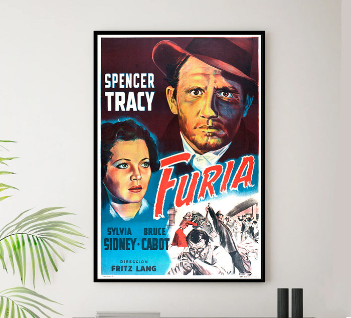 Fury 1936 - Argentina - v1 - Classic Movie Poster