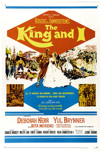The King and I 1956 - US - v1 - Classsic Movie Poster