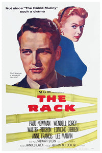 The Rack 1956 - Paul Newman - US - Classic Movie Poster
