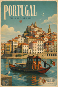 Portugal - Tourism - v1 - Vintage Travel Poster