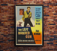 The Left Handed Gun 1958 - Paul Newman - US (2) - Classic Movie Poster