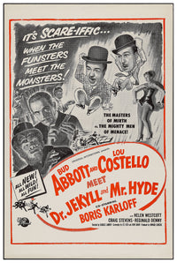 Abbott and Costello Meet Dr. Jekyll and Mr. Hyde 1953 - US - v5 - Classic Movie Poster