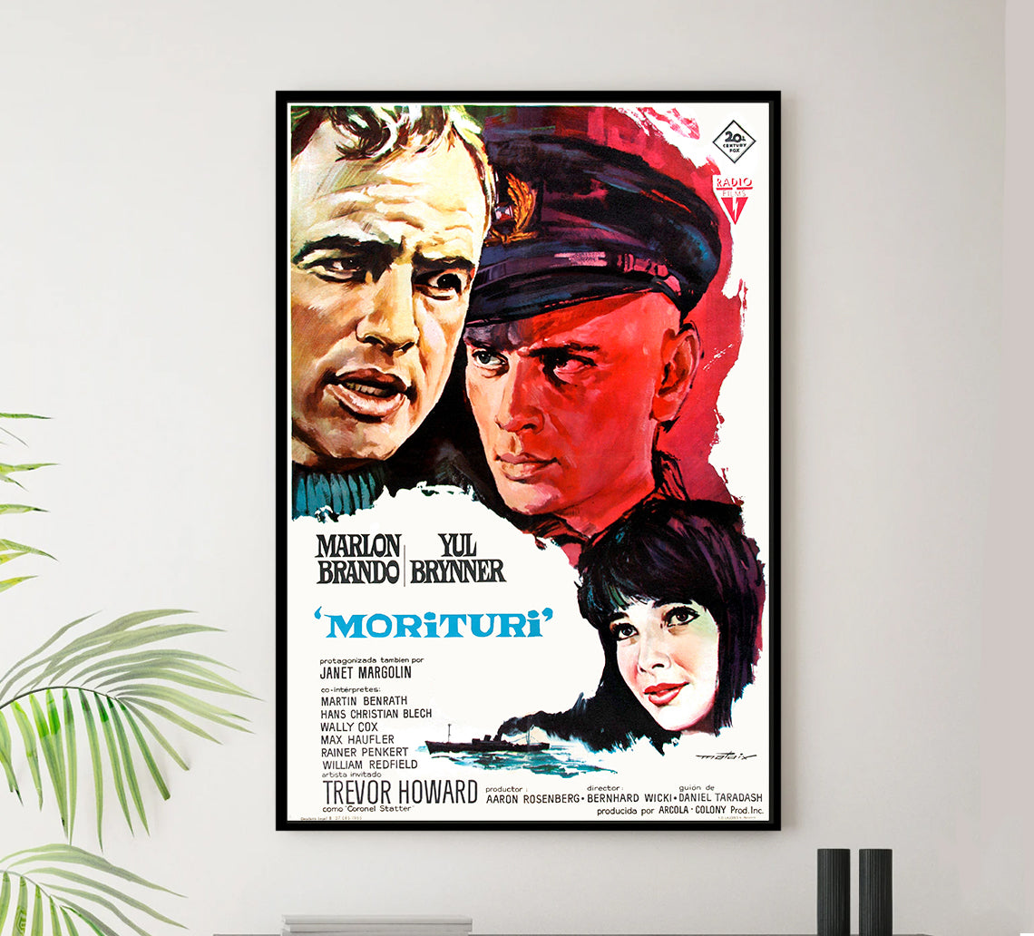 Morituri 1965 - Spain - v1 - Classsic Movie Poster