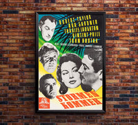 The Bribe 1949 - Sweden - v1 - Classic Movie Poster