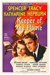 Keeper of the Flame 1943 - US - v3 - Classic Movie Poster