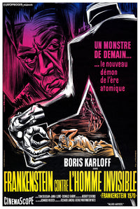 Frankenstein - 1970 1958 - France - v2 - Classic Movie Poster