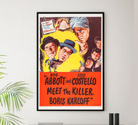 Abbott and Costello Meet the Killer 1949 - US - v3 - Classic Movie Poster