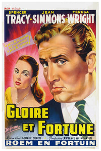 The Actress 1953 - Belgium - v1 - Classic Movie Poster
