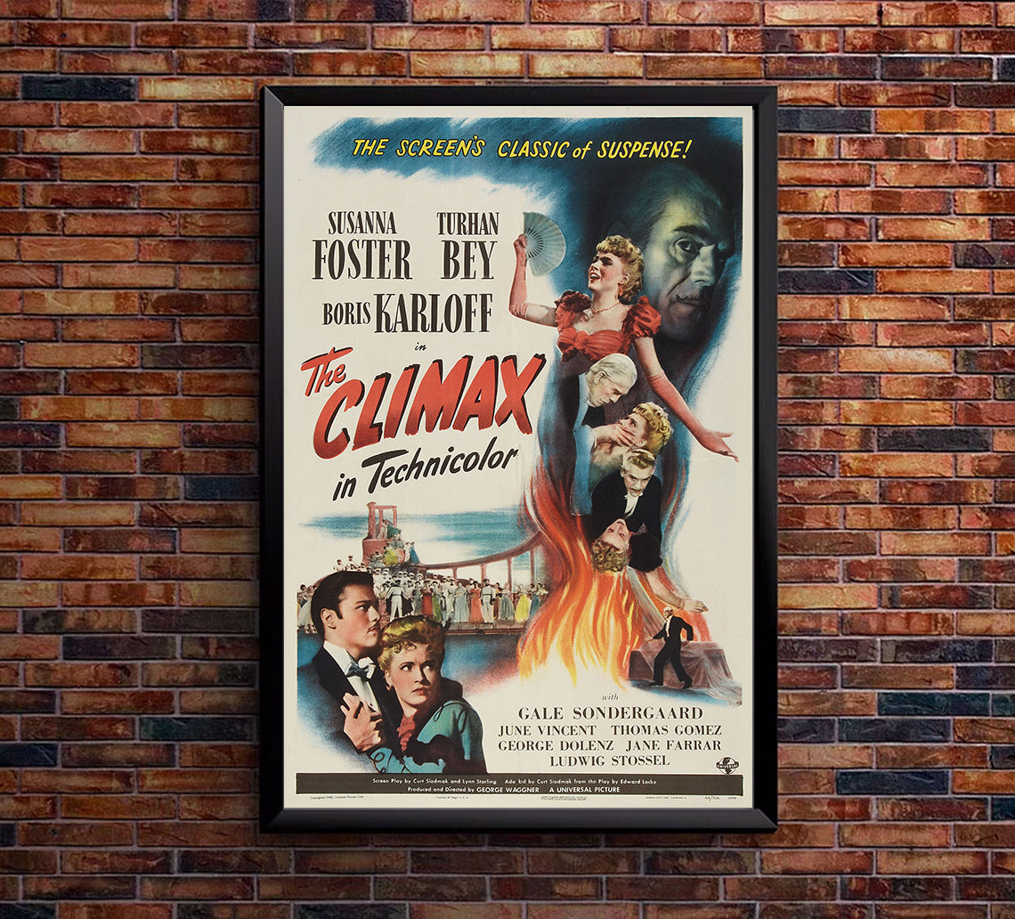 The Climax 1944 - US - v1 - Classic Movie Poster