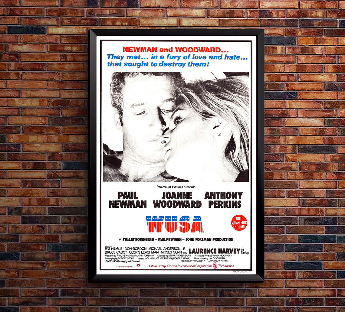 WUSA 1970 - Paul Newman - Australia (2) - Classic Movie Poster
