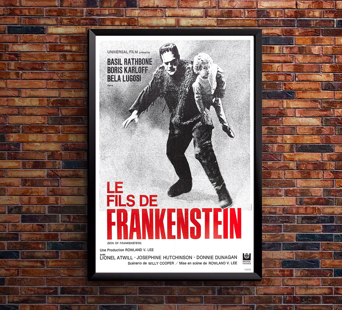 Son of Frankenstein 1939 - France - v2 - Classic Movie Poster