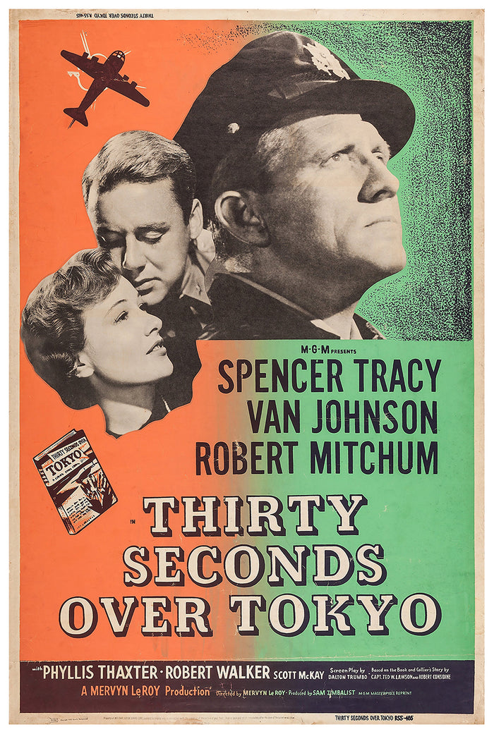 Thirty Seconds Over Tokyo 1944 - US - v3 - Classic Movie Poster