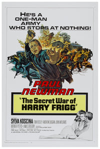 The Secret War of Harry Frigg 1968 - Paul Newman - US - Classic Movie Poster