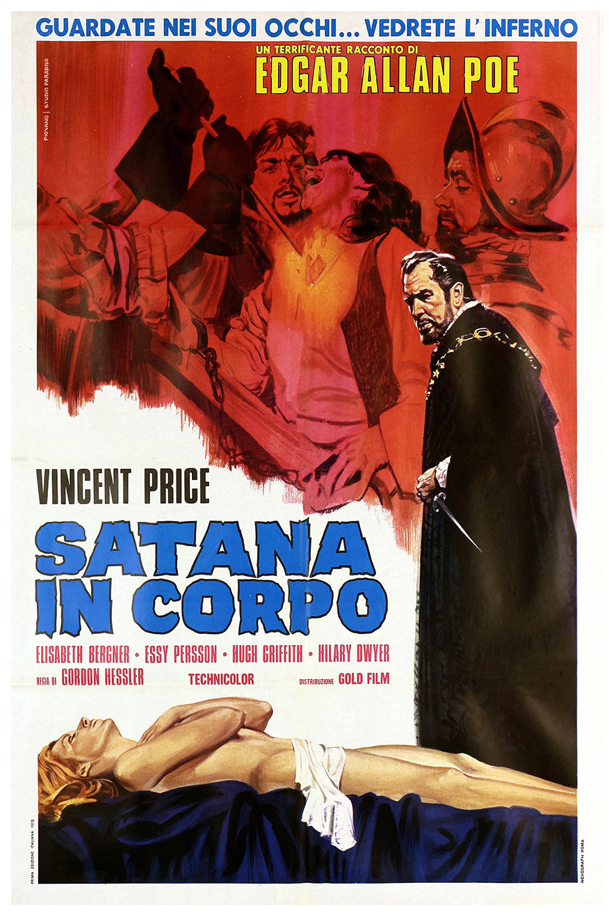 Cry of the Banshee 1970 - Italy - v1 - Classic Movie Poster
