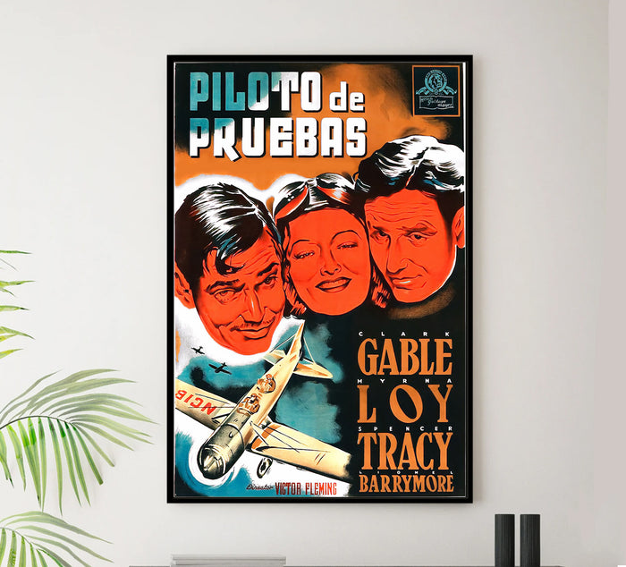 Test Pilot 1938 - Spain - v1 - Classic Movie Poster