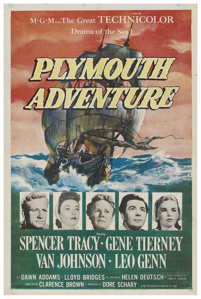 Plymouth Adventure 1952 - US - v1 - Classic Movie Poster