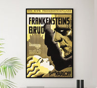 Bride of Frankenstein 1935 - Sweden - v1 - Classic Movie Poster