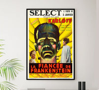 Bride of Frankenstein 1935 - Belgium - v1 - Classic Movie Poster