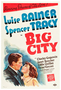 Big City 1937 - US - v1 - Classic Movie Poster