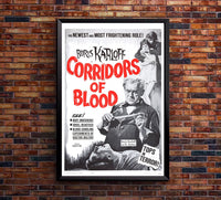 Corridors of Blood 1963 - US - v2 - Classic Movie Poster