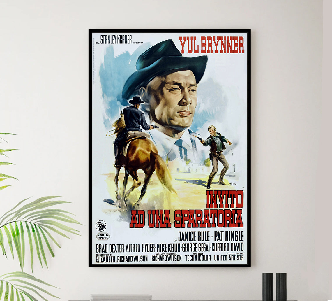 Invitation to a Gunfighter 1964 - Italy - v1 - Classsic Movie Poster