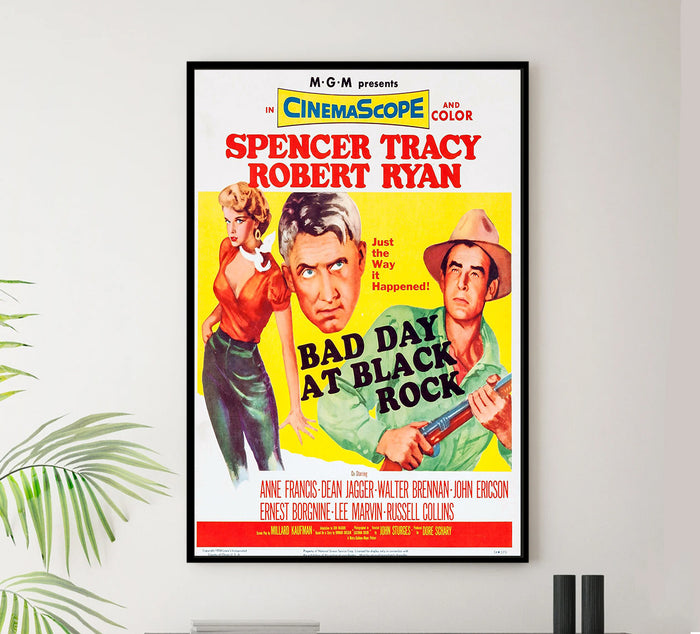 Bad Day at Black Rock 1955 - US - v3 - Classic Movie Poster