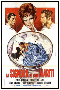 What a Way to Go! 1964 - Paul Newman - Italy (2) - Classic Movie Poster