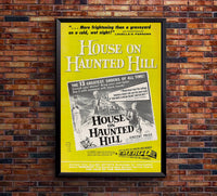 House on Haunted Hill 1959 - US - v7 - Classic Movie Poster