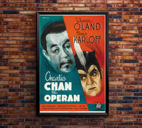 Charlie Chan at the Opera 1936 - Sweden - v1 - Classic Movie Poster