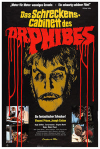The Abominable Dr. Phibes 1971 - Germany - v1 - Classic Movie Poster