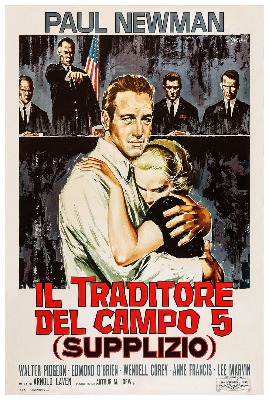 The Rack 1956 - Paul Newman - Italy - Classic Movie Poster