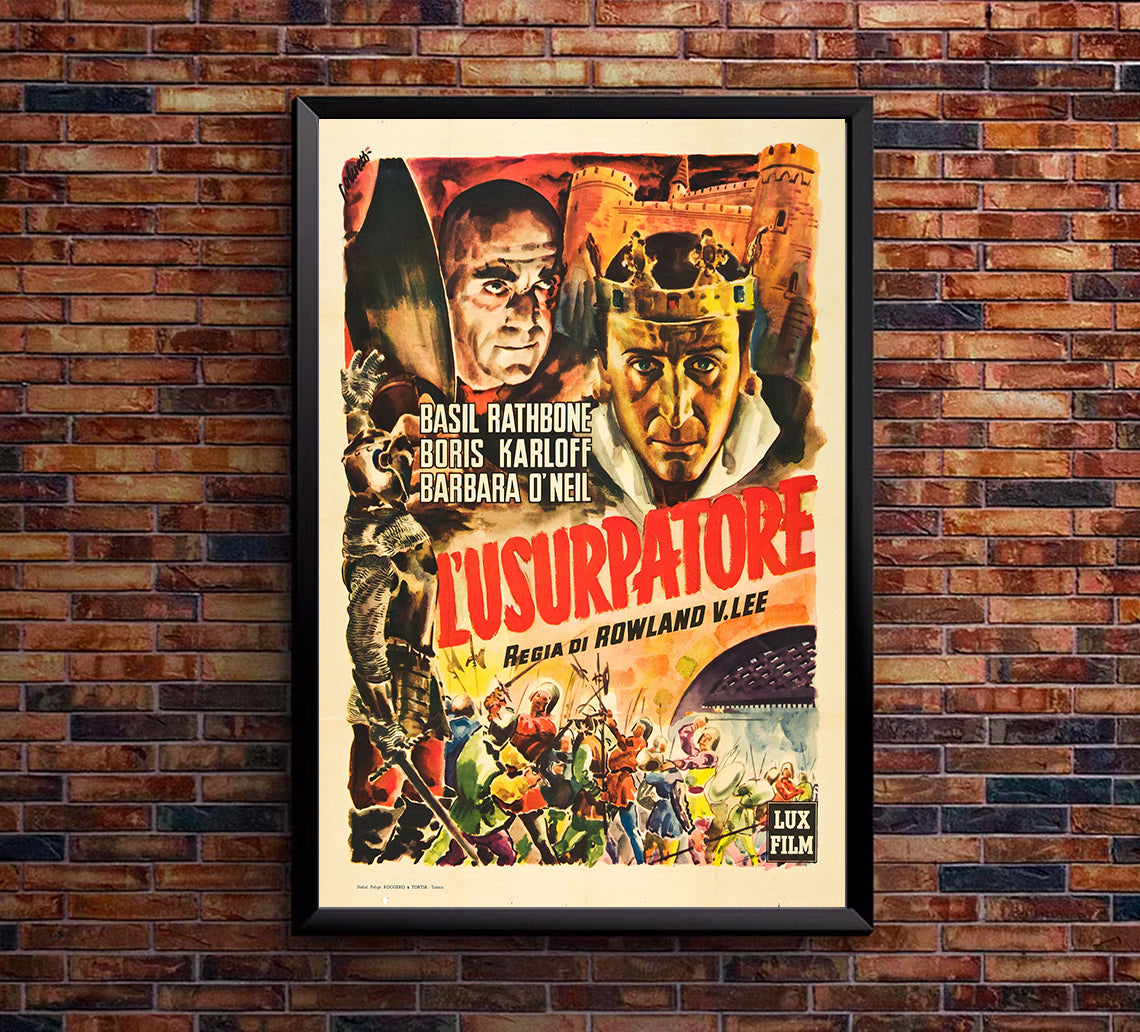 Tower of London 1939 - Italy - v1 - Classic Movie Poster