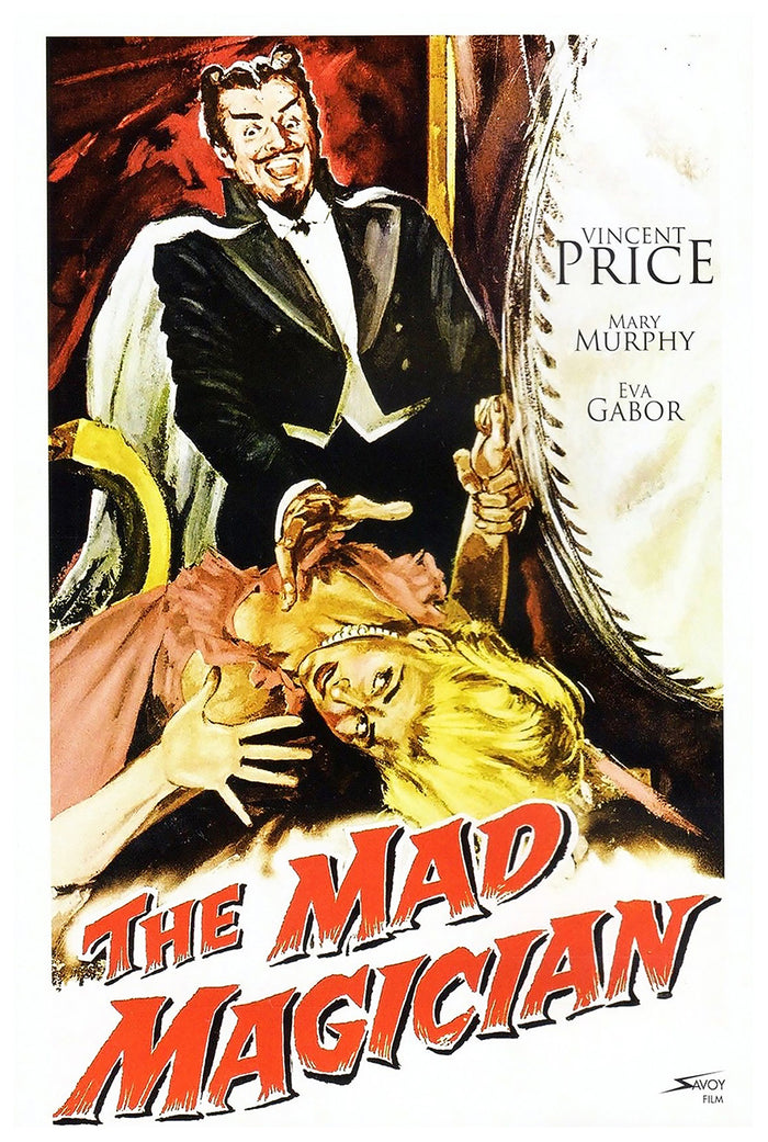 The Mad Magician 1954 - Germany - v1 - Classic Movie Poster