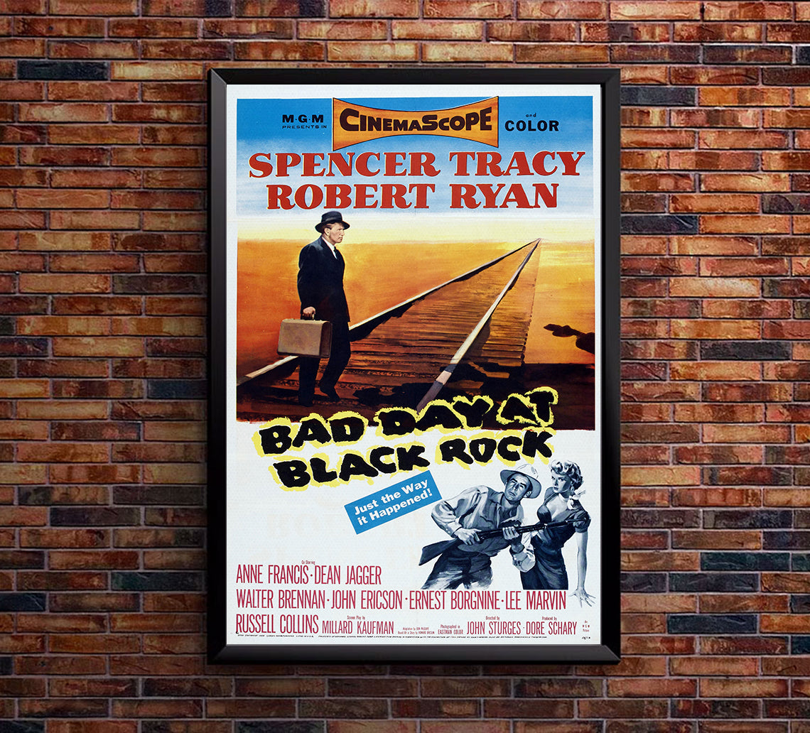 Bad Day at Black Rock 1955 - US - v1 - Classic Movie Poster