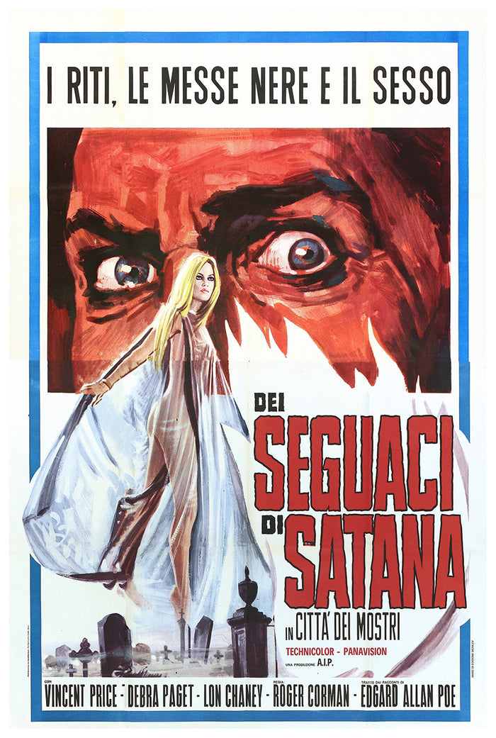 The Haunted Palace 1963 - Italy - v1 - Classic Movie Poster