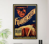 Frankenstein 1931 - US - v1 - Classic Movie Poster