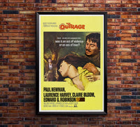 The Outrage 1964 - Paul Newman - US - Classic Movie Poster