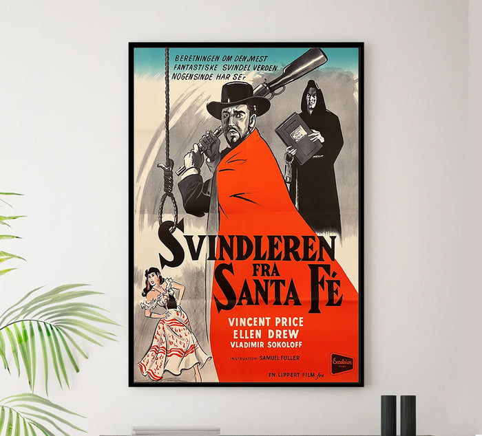 The Baron of Arizona 1950 - Denmark - v1 - Classic Movie Poster
