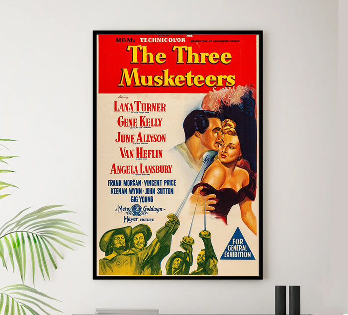 The Three Musketeers 1948 - Australia - v1 - Classic Movie Poster
