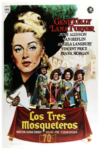 The Three Musketeers 1948 - Spain - v2 - Classic Movie Poster