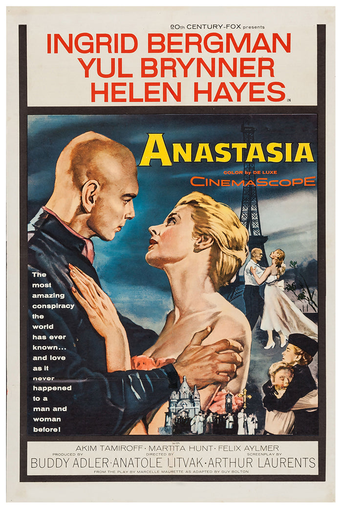 Anastasia 1956 - US - v1 - Classsic Movie Poster