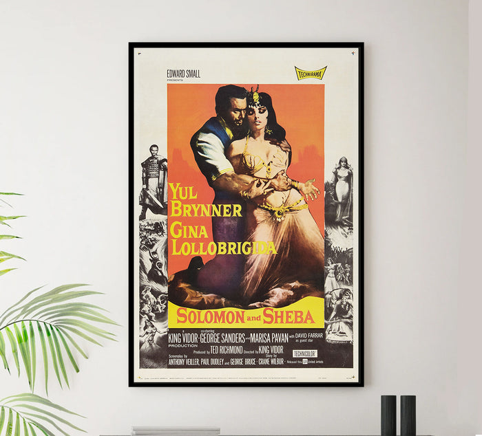 Solomon and Sheba 1959 - US - v1 - Classsic Movie Poster
