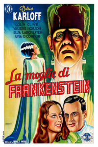 Bride of Frankenstein 1935 - Italy - v1 - Classic Movie Poster