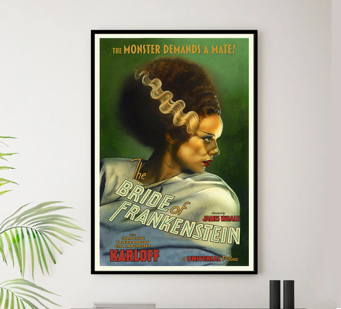 Bride of Frankenstein 1935 - US - v3 - Classic Movie Poster