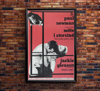 The Hustler 1961 - Paul Newman - Sweden - Classic Movie Poster
