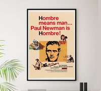 Hombre 1967 - Paul Newman - US (3) - Classic Movie Poster