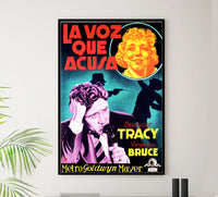 The Murder Man 1935 - Spain - v1 - Classic Movie Poster