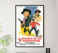 Return of the Seven 1966 - Spain - v1 - Classsic Movie Poster
