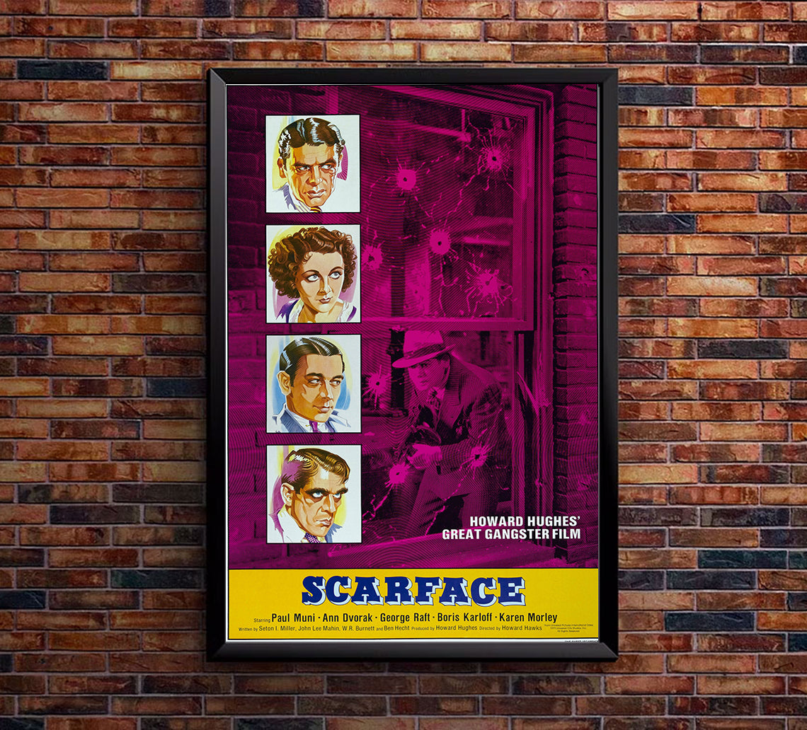 Scarface 1932 - US - v5 - Classic Movie Poster