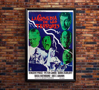 The Comedy of Terrors 1964 - Spain - v1 - Classic Movie Poster